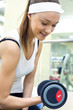 Photo: woman in gym woman in gym