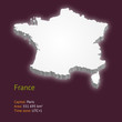 3d map of metropolitan France
