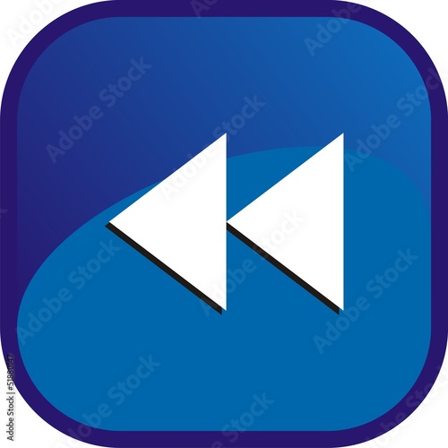 Illustration: backward button backward button