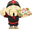 cook of sushi