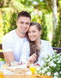 Couple Having Breakfast