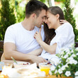 Couple Having Breakfast
