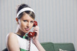 woman talking on the phone