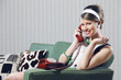 Photo: Vintage girl Vintage girl