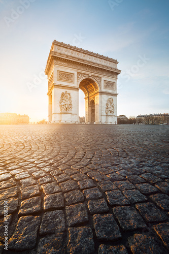 Photo: Arc de Triomphe Paris France Arc de Triomphe Paris France