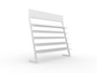 Photo: 3D shelves and shelf for wrap advertising on a white background 3D shelves and shelf for wrap advertising on a white background
