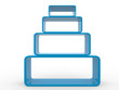 Illustration: Abstract 3d frames Abstract 3d frames