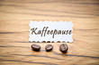 Kaffeepause