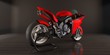 red bike