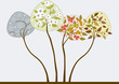 Trees in seasons