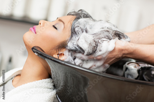 Photo: Hair Washing Hair Washing