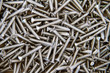 Many of silver screws