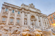 Trevi Fountain, the Baroque fountain in Rome, Italy.