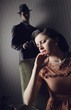 Photo: Conflict between the man and woman Conflict between the man and woman
