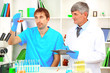 Physician and assayer during research on room background