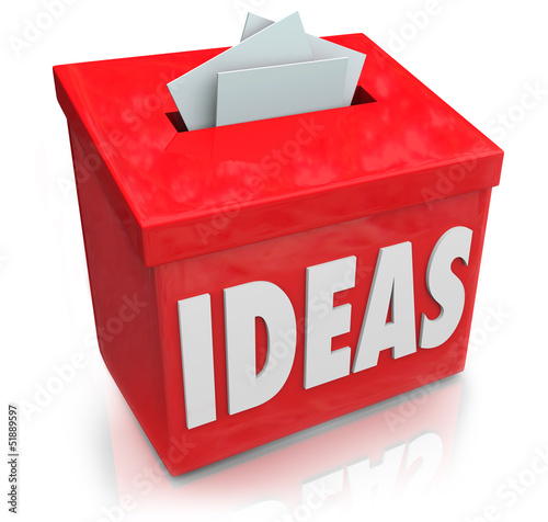 Illustration: Ideas Creative Innovation Suggestion Box Collecting Thoughts Ide Ideas Creative Innovation Suggestion Box Collecting Thoughts Ide