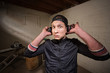 Photo: Surprised Man with Earphones Surprised Man with Earphones