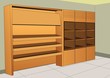 Vektor: display rack 2 display rack 2