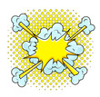 Comic Explosion Vector Illustration