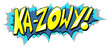 Ka Zow - Comic Expression Vector Text