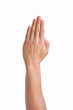 Man hand sign