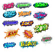 Explosive Funny Comic Expression Vector Text