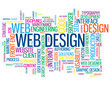 "WEB DESIGN" Tag Cloud (internet website homepage graphics user)