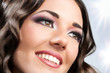 Beautiful female face.
