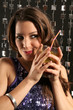 Foto: Frau im Partykleid Frau im Partykleid