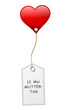 Schild Herz Muttertag
