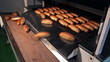 Golden baked bread