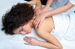woman having back adjustment