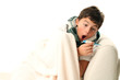 Foto: Junge auf der Couch Junge auf der Couch