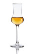 Dunkler Grappa isoliert