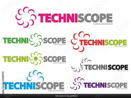 Vector: Company Logo - Semicircle Design,vector Company Logo - Semicircle Design,vector