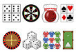 Set casino tools.