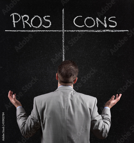 Photo: Pros and cons Pros and cons