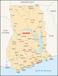 Ghana map