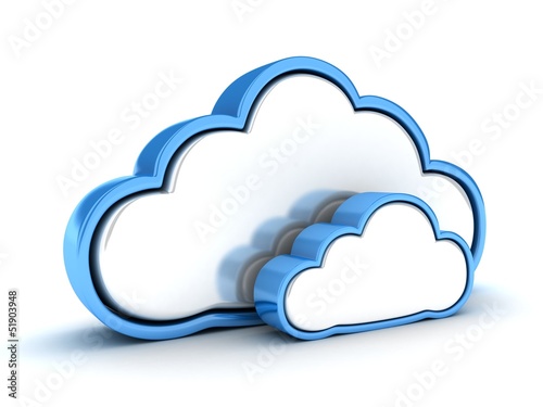 Illustration: Abstract cloud Abstract cloud