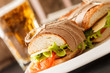 Foto: Fresh and tasty sandwich Fresh and tasty sandwich