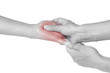 Acute pain in a woman Pain.
