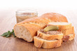 bread and meat spread,pate