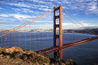 Photo: famous view of Golden Gate Bridge famous view of Golden Gate Bridge