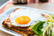 Foto: French Toasted Sandwich - croque madame French Toasted Sandwich - croque madame
