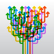 Arrow to branch #Vector