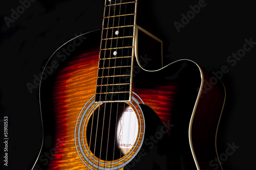 Photo: acoustic guitar body acoustic guitar body