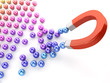 3d magnet attraction