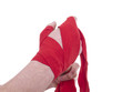 hand and bandage