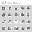 Vector: 20 icons business 20 icons business