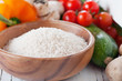 Raw basmati rice